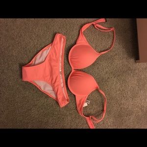Peach swimsuit size S brand new